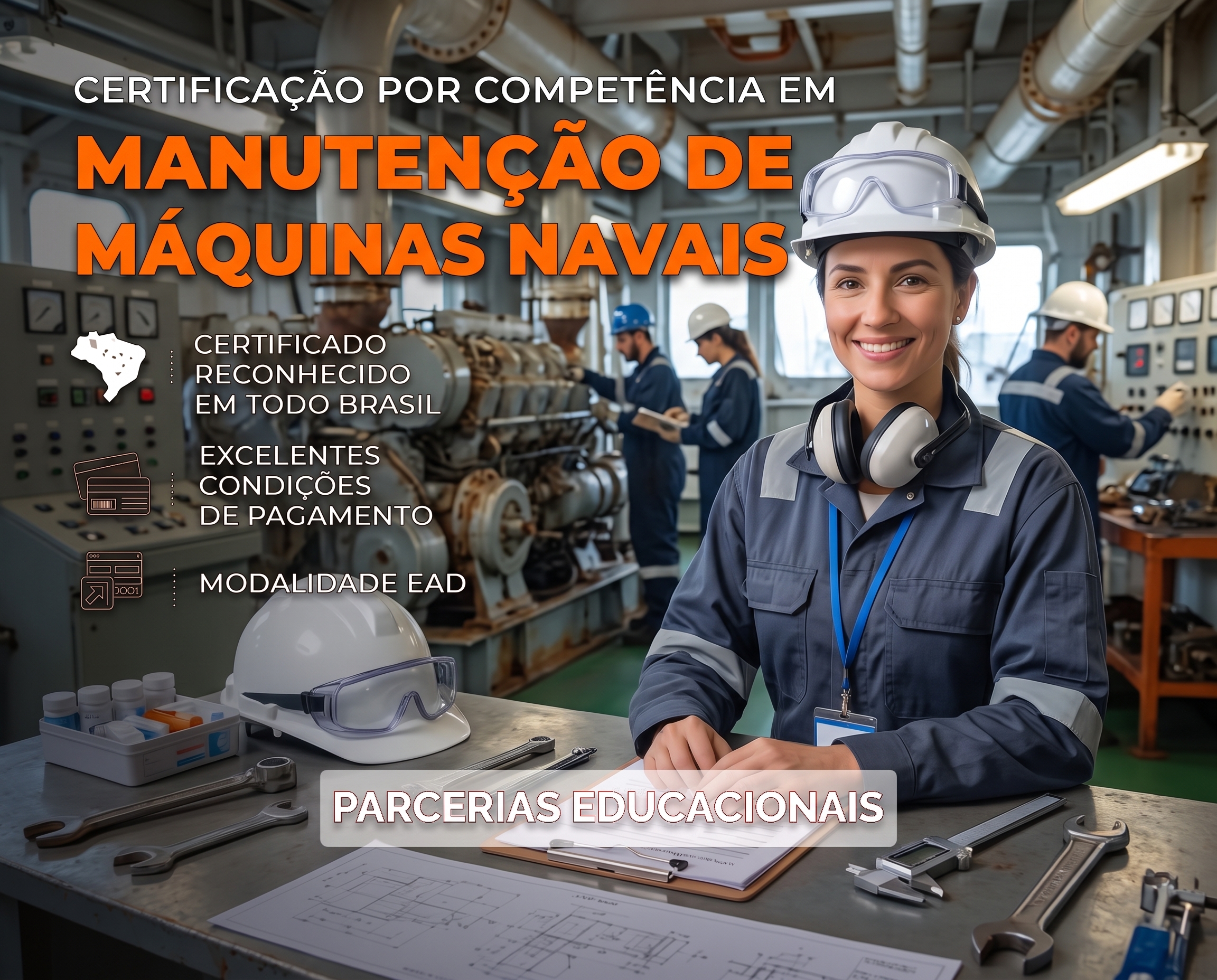 COMPETÊNCIA EM MANUTENÇÃO DE MÁQUINAS NAVAIS
